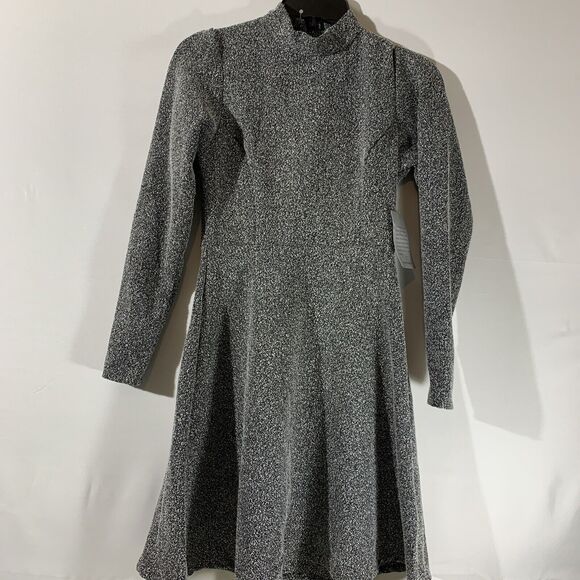 Velvet Touch Tweed Fit & Flare Dress S Womens Small Nwt Swing Mini - Picture 1 of 6